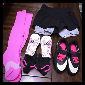 Soccer Bundle, toddler girl. GUC.